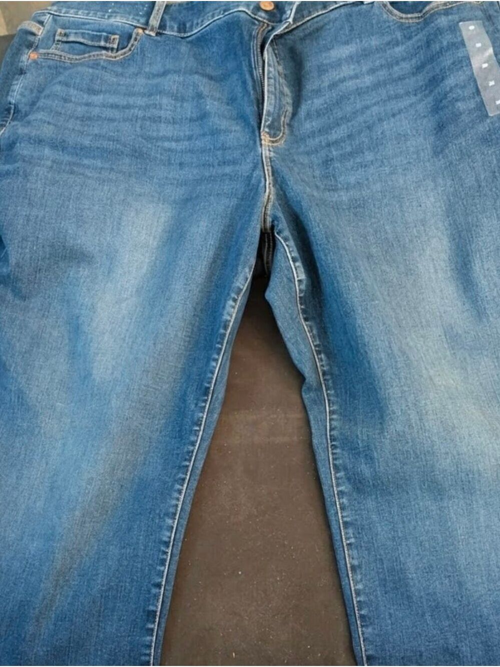 Lane Bryant - Dark Blue Jeans Size: 28